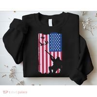 USA Hunting Flag Sweatshirt thumb 2