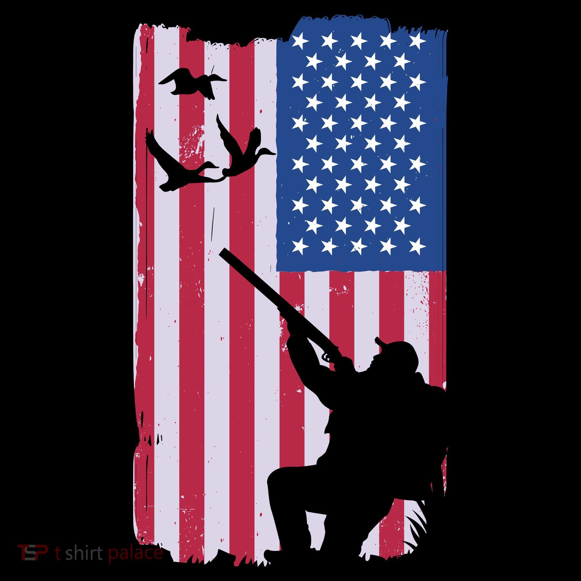 USA Hunting Flag Sweatshirt