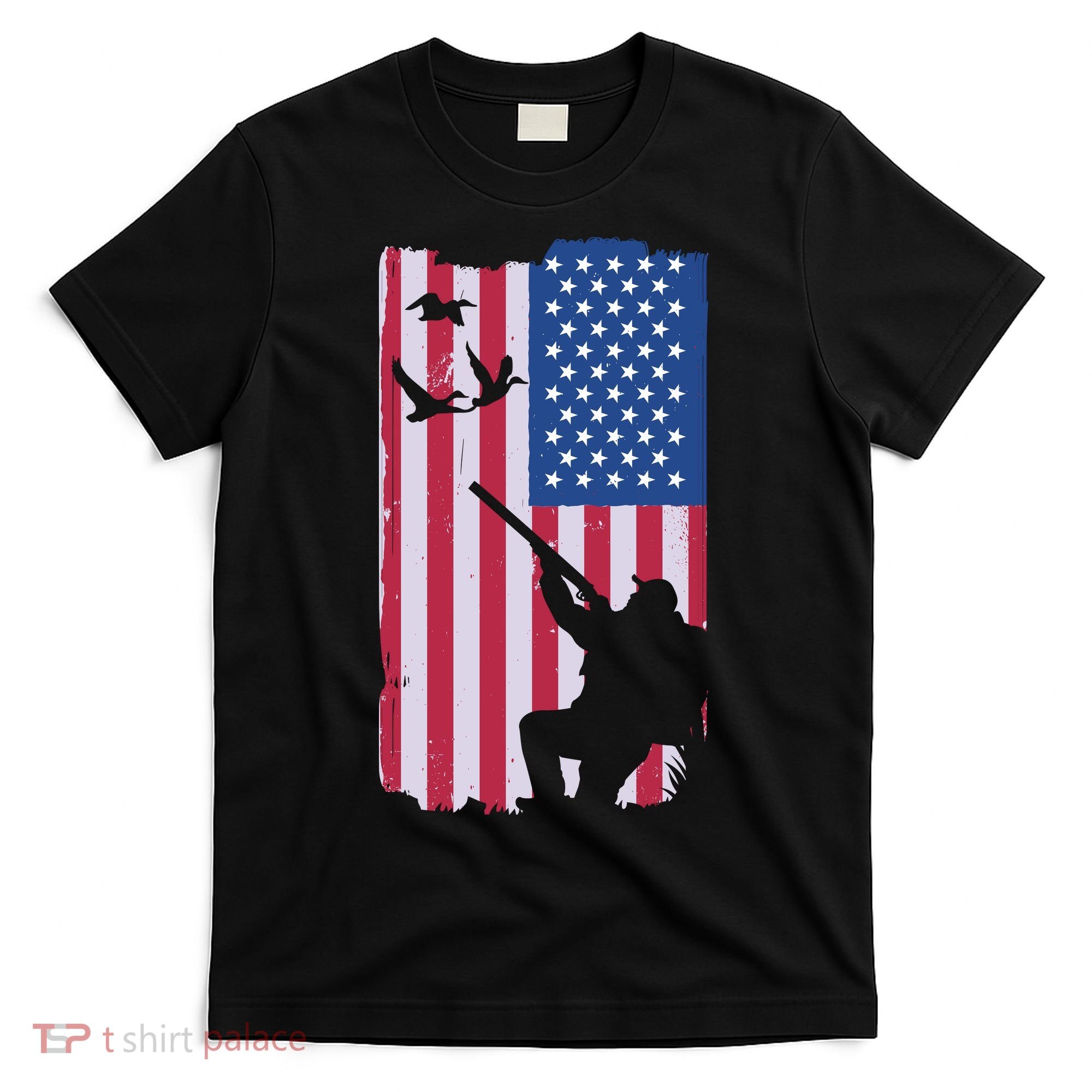 USA Hunting Flag T-Shirt
