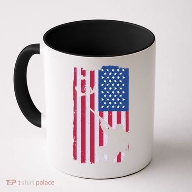 USA Hunting Flag Coffee Mug