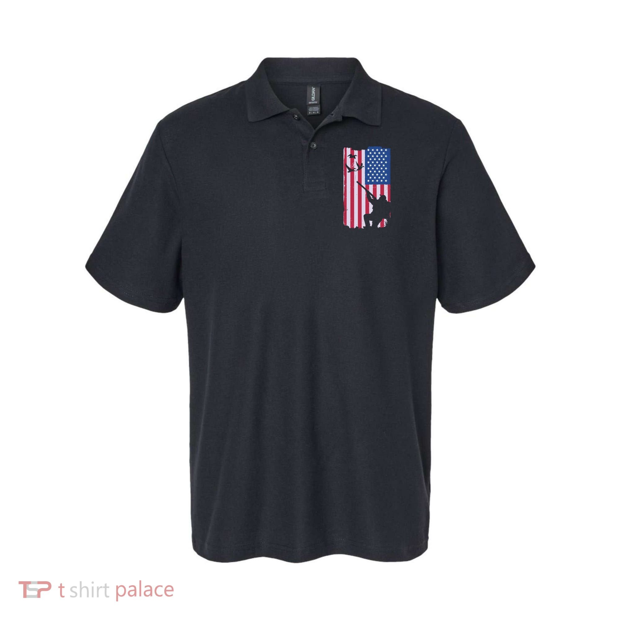 USA Hunting Flag Polo