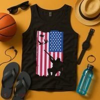 USA Hunting Flag Tank Top thumb 4