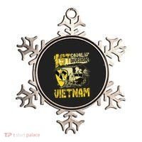 Uh1 Huey Helicopter 1st Cavalry Division Vietnam Veteran Ornament thumb 0