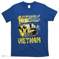 Uh1 Huey Helicopter 1st Cavalry Division Vietnam Veteran T-Shirt thumb 0