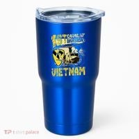Uh1 Huey Helicopter 1st Cavalry Division Vietnam Veteran Tumbler thumb 0