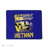 Uh1 Huey Helicopter 1st Cavalry Division Vietnam Veteran Mousepad thumb 0