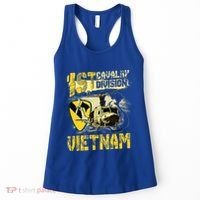 Uh1 Huey Helicopter 1st Cavalry Division Vietnam Veteran Women's Tank Top thumb 0