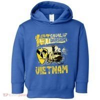 Uh1 Huey Helicopter 1st Cavalry Division Vietnam Veteran Toddler Hoodie thumb 0