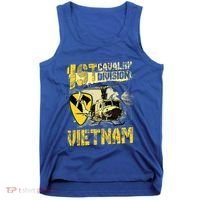 Uh1 Huey Helicopter 1st Cavalry Division Vietnam Veteran Tank Top thumb 0
