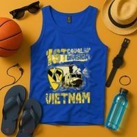 Uh1 Huey Helicopter 1st Cavalry Division Vietnam Veteran Tank Top thumb 4