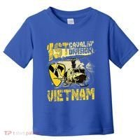 Uh1 Huey Helicopter 1st Cavalry Division Vietnam Veteran Toddler T-Shirt thumb 0