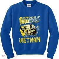 Uh1 Huey Helicopter 1st Cavalry Division Vietnam Veteran Kids Sweatshirt thumb 0