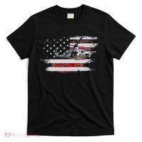 UH1 Huey Helicopter USA American Flag Helicopter Pilot Gifts T-Shirt thumb 0