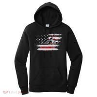 UH1 Huey Helicopter USA American Flag Helicopter Pilot Gifts Women's Hoodie thumb 0