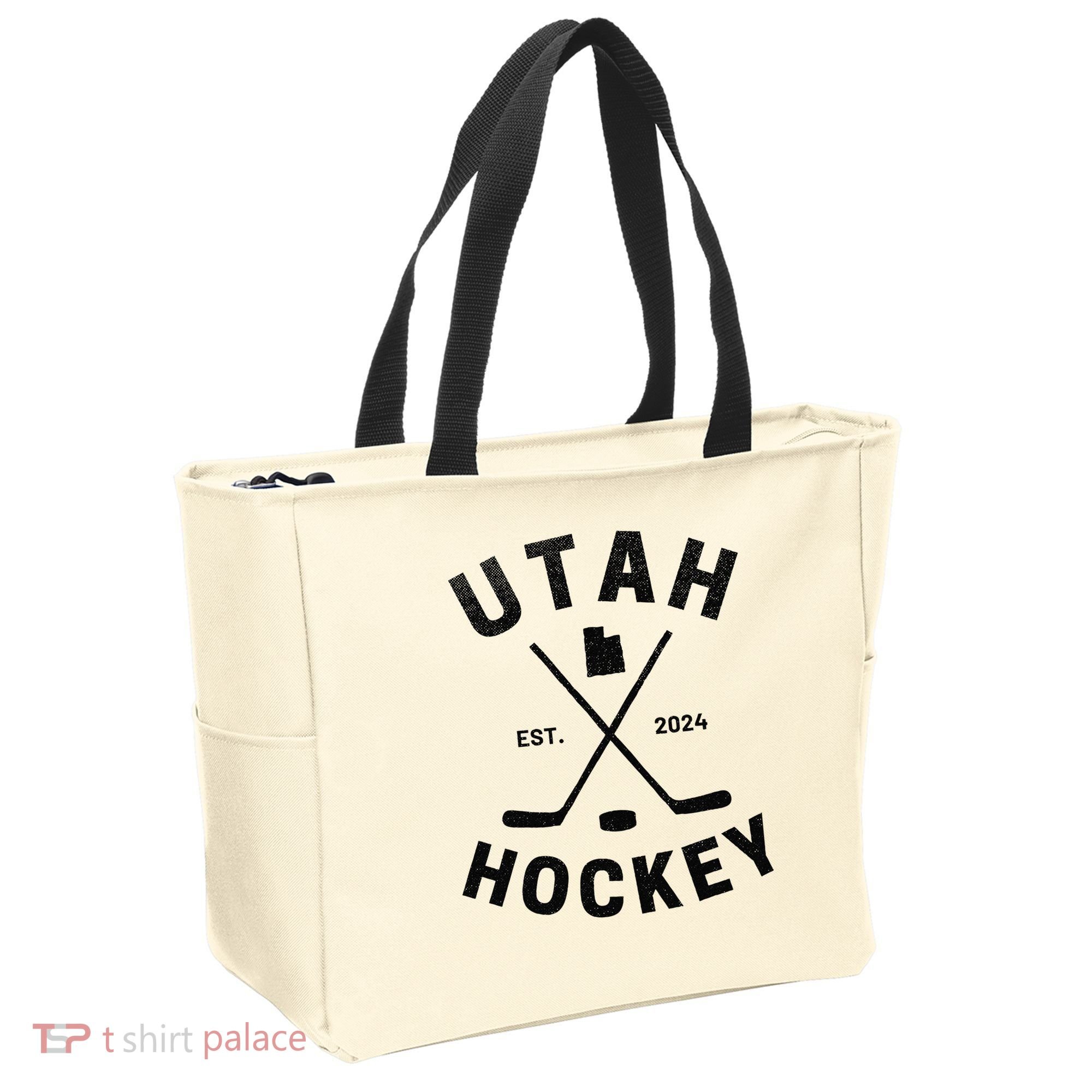 Utah Hockey Hockey In Utah Tote Bag