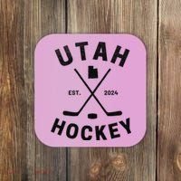 Utah Hockey Hockey In Utah Coaster thumb 0