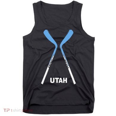 Utah Hockey Sticks Tank Top