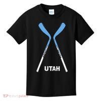 Utah Hockey Sticks Kids T-Shirt thumb 0