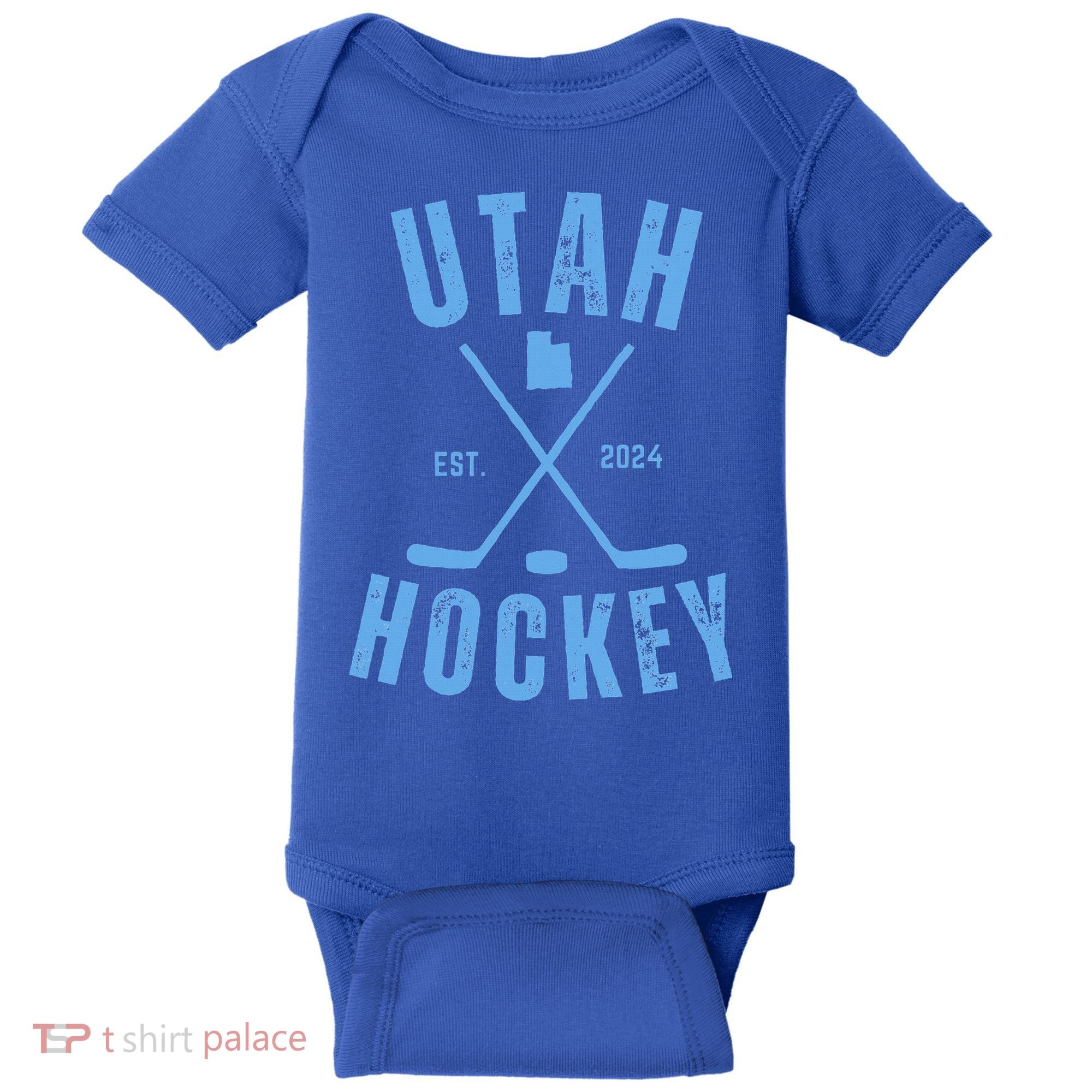 Utah Hockey Salt Lake Utah Hockey Baby Bodysuit