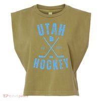 Utah Hockey Salt Lake Utah Hockey Garment-Dyed Women's Muscle Tee thumb 0