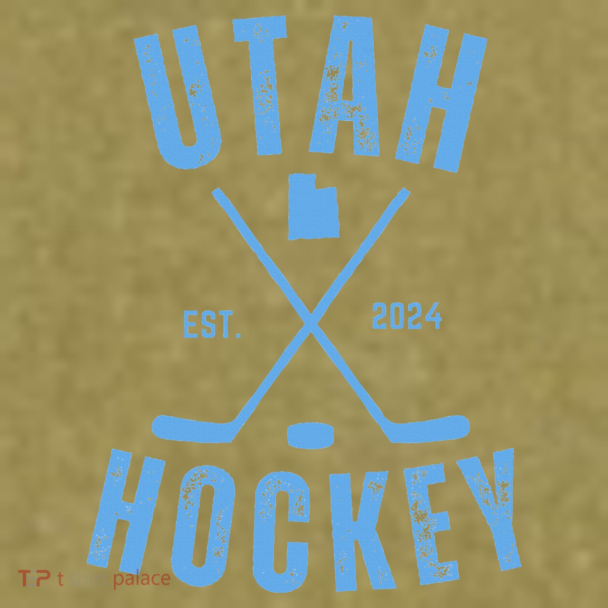Utah Hockey Salt Lake Utah Hockey Garment-Dyed Women's Muscle Tee