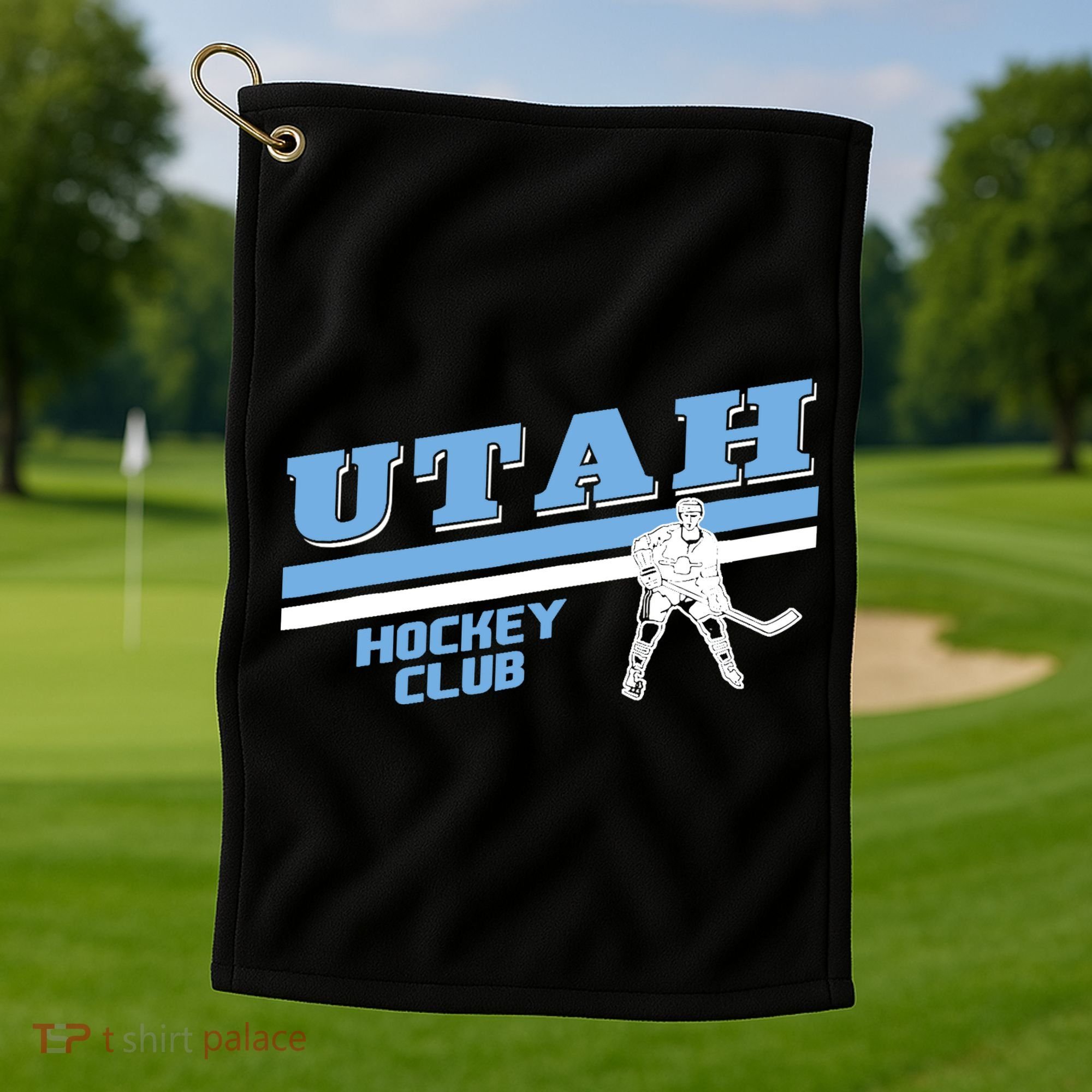 Utah Hockey Team Gift For Fan Golf Towel