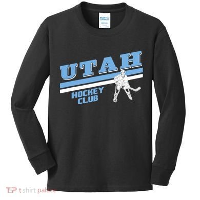 Utah Hockey Team Gift For Fan Kids Long Sleeve Shirt