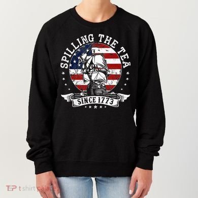 Us History Teacher Historian Spilling The Tea Since 1773 Women's Sweatshirt