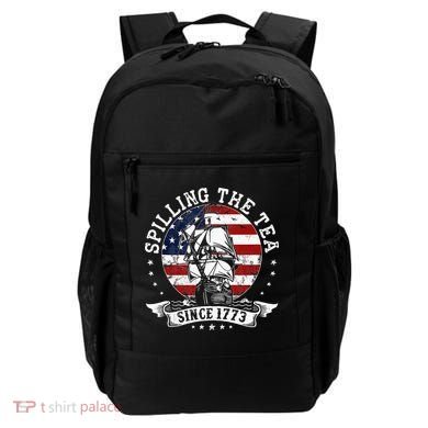 Us History Teacher Historian Spilling The Tea Since 1773 Backpack