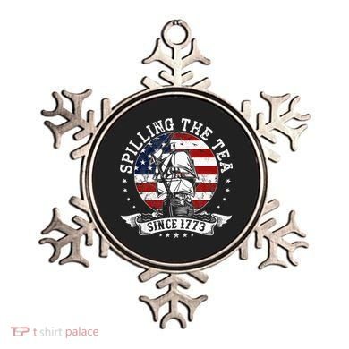 Us History Teacher Historian Spilling The Tea Since 1773 Ornament