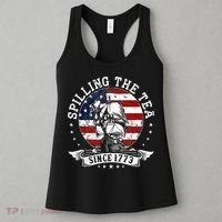 Us History Teacher Historian Spilling The Tea Since 1773 Women's Tank Top thumb 3