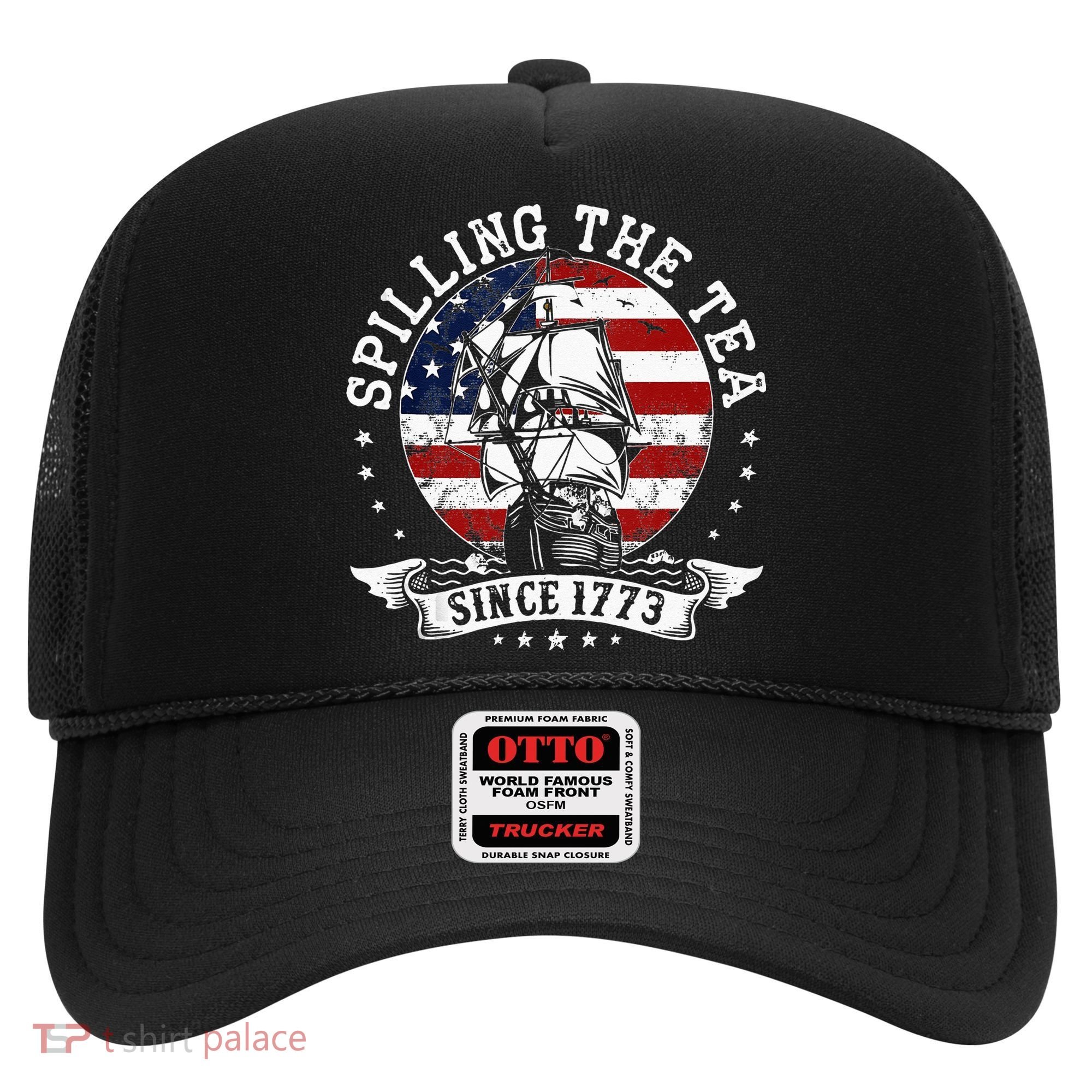 Us History Teacher Historian Spilling The Tea Since 1773 Hat