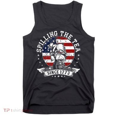 Us History Teacher Historian Spilling The Tea Since 1773 Tank Top