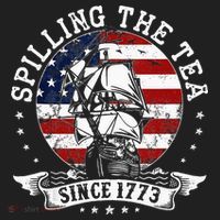 Us History Teacher Historian Spilling The Tea Since 1773 Golf Towel thumb 3