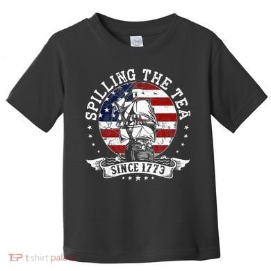 Us History Teacher Historian Spilling The Tea Since 1773 Toddler T-Shirt