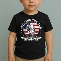 Us History Teacher Historian Spilling The Tea Since 1773 Toddler T-Shirt thumb 2