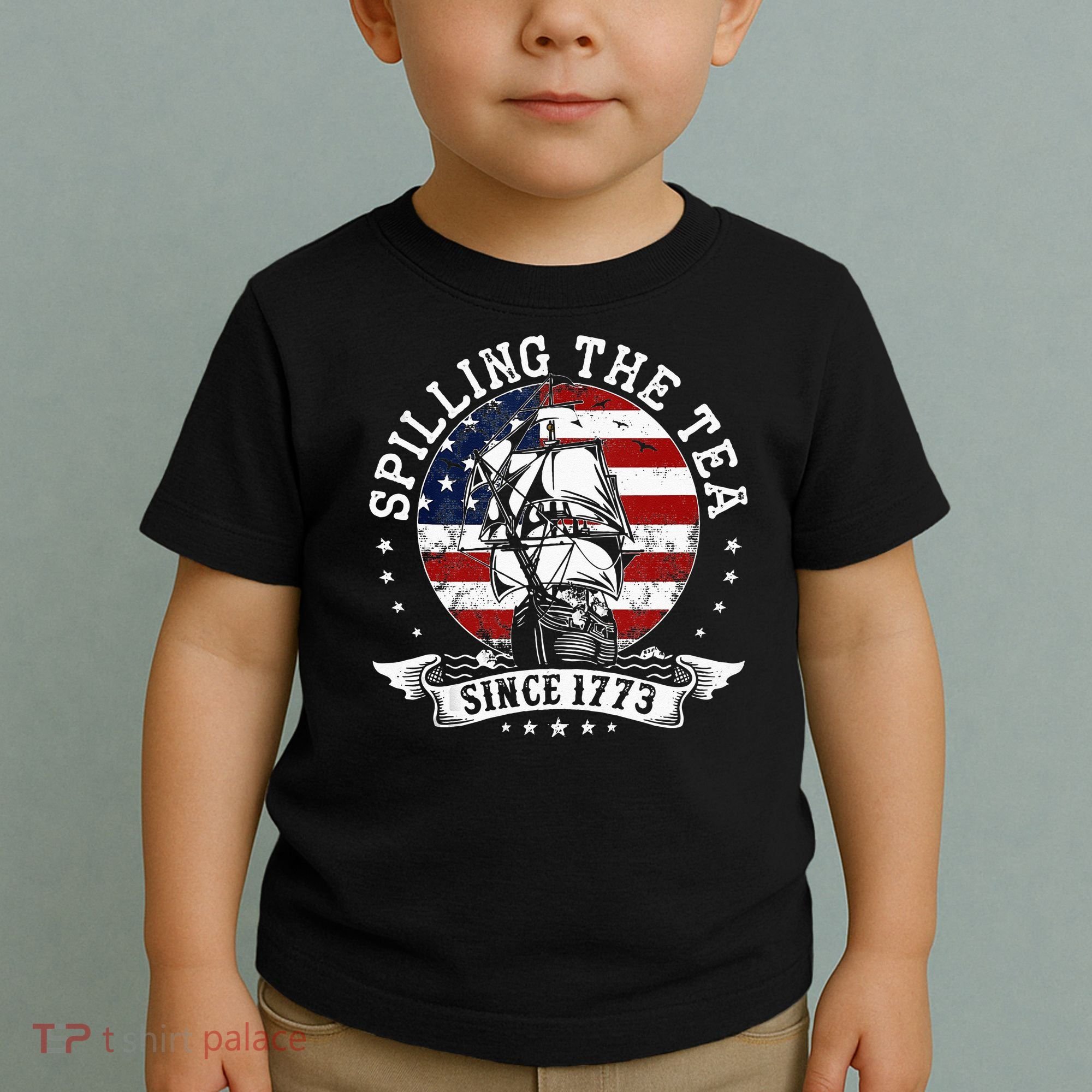Us History Teacher Historian Spilling The Tea Since 1773 Toddler T-Shirt