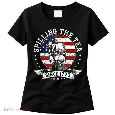 Us History Teacher Historian Spilling The Tea Since 1773 Women's T-Shirt