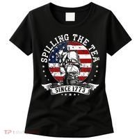 Us History Teacher Historian Spilling The Tea Since 1773 Women's T-Shirt thumb 0