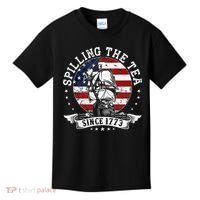 Us History Teacher Historian Spilling The Tea Since 1773 Kids T-Shirt thumb 0