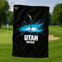 U.T.A.H Hockey Golf Towel thumb 1