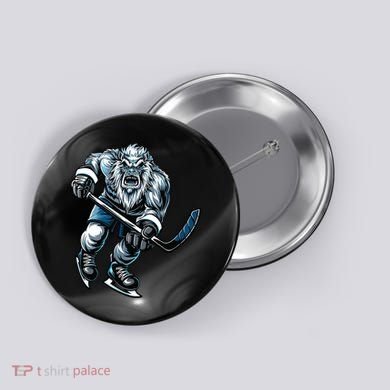 Utah Hockey Button