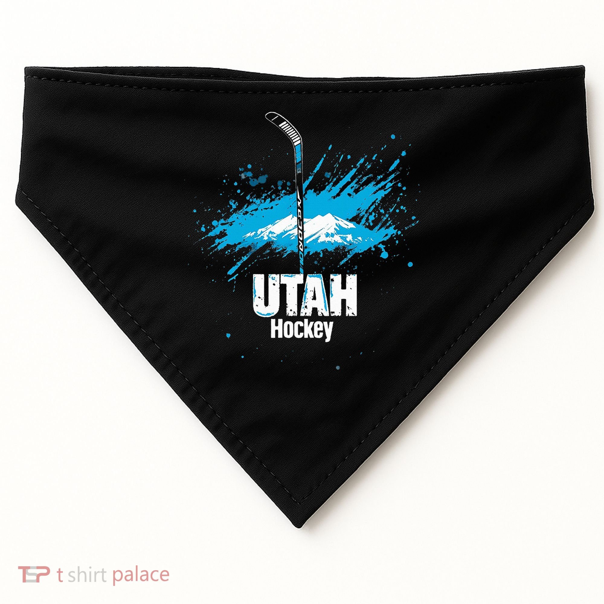 Utah Hockey USA-Made Doggie Bandana