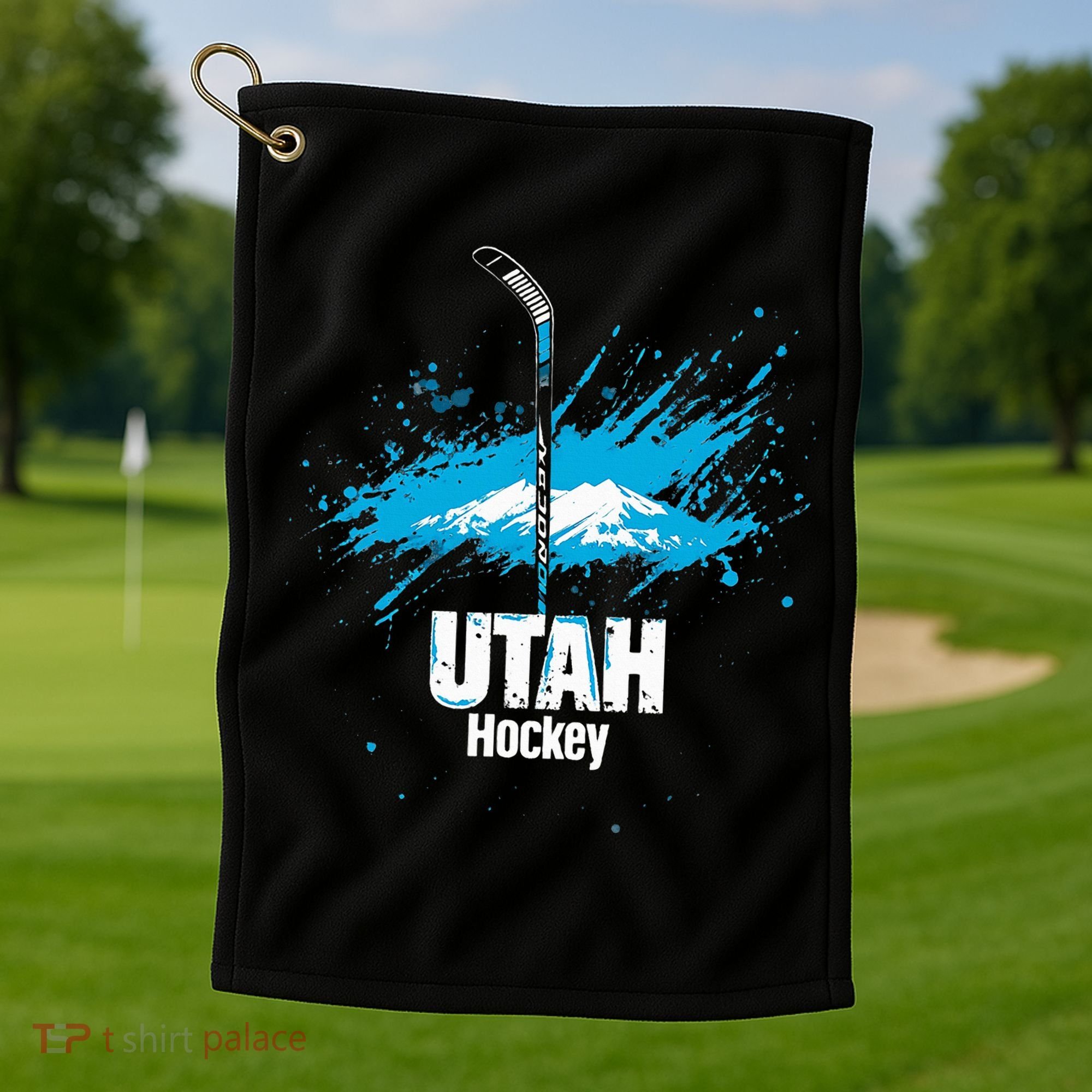 Utah Hockey Golf Towel