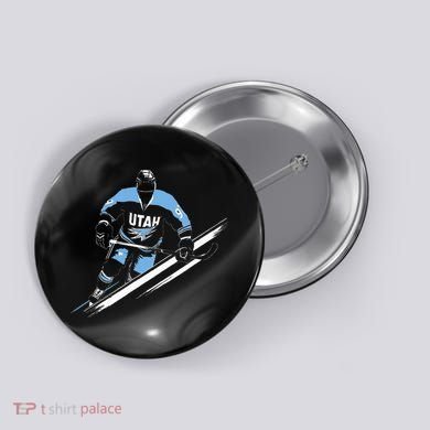 Utah Hockey Button
