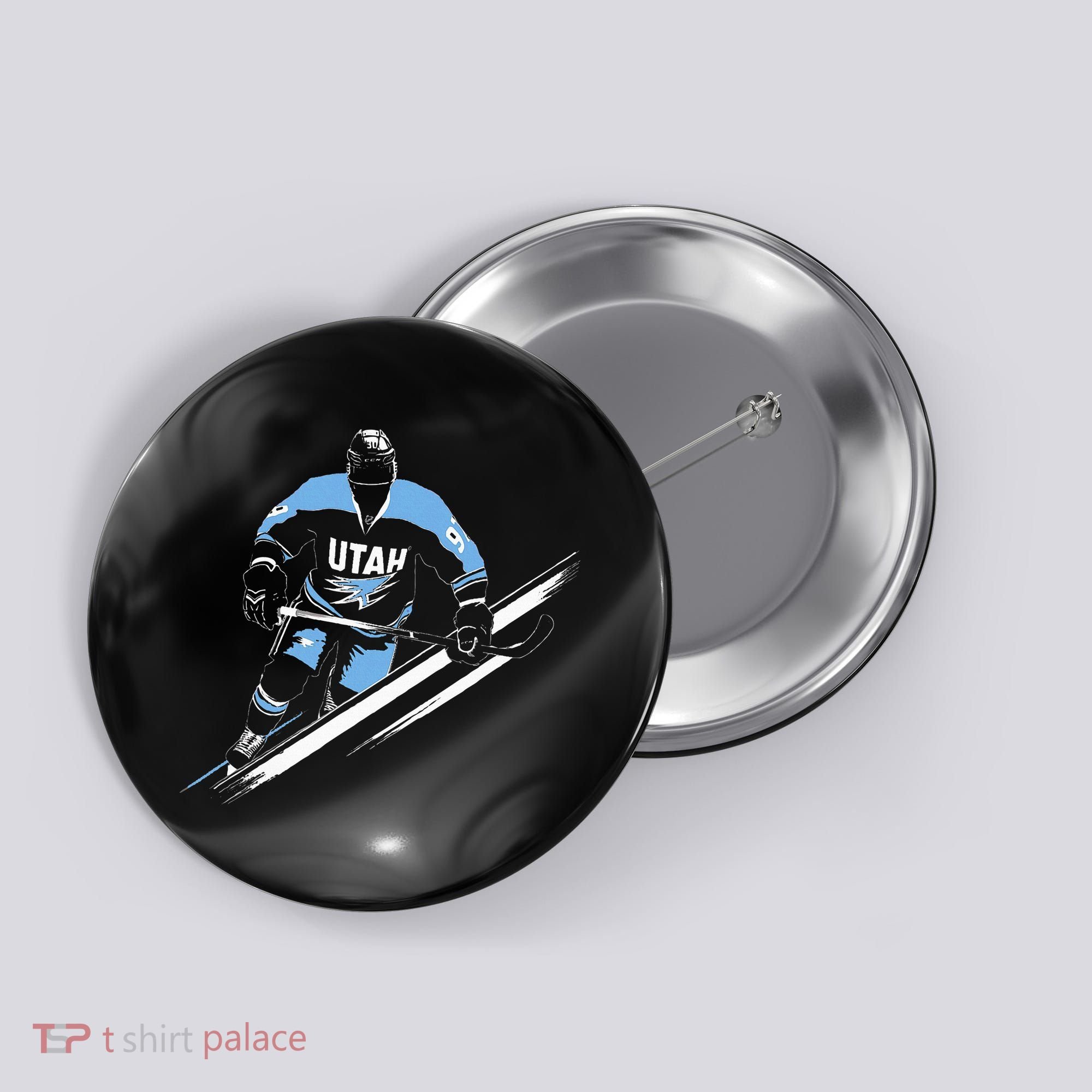 Utah Hockey Button