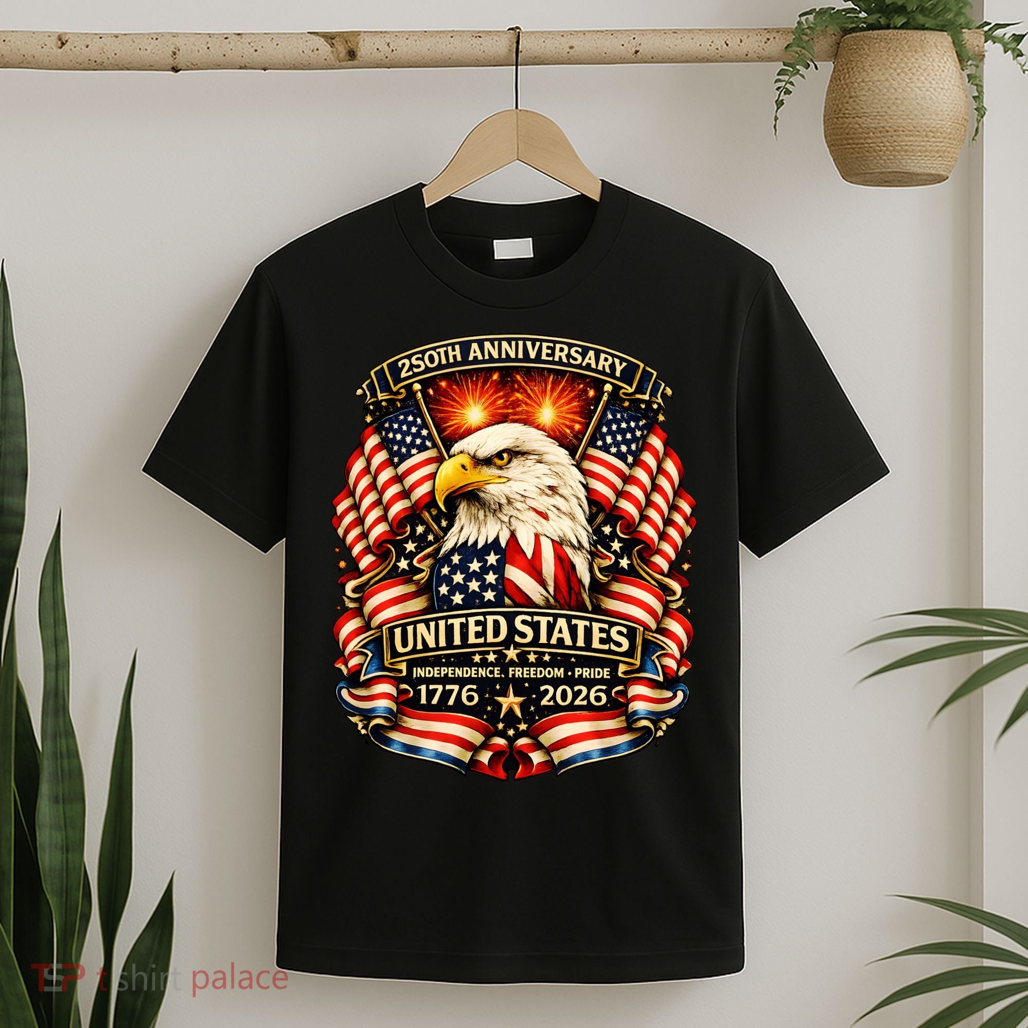 USA Independence 250th Anniversary 1776 2026 T-Shirt