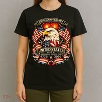 USA Independence 250th Anniversary 1776 2026 T-Shirt thumb 4
