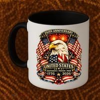 USA Independence 250th Anniversary 1776 2026 Coffee Mug thumb 2