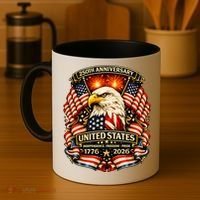 USA Independence 250th Anniversary 1776 2026 Coffee Mug thumb 4